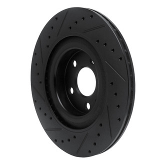 R1 Concepts® - eLINE™ Drilled and Slotted 1-Piece Rear Passenger Side Brake Rotor
