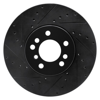R1 Concepts® - eLINE™ Drilled and Slotted 1-Piece Brake Rotor