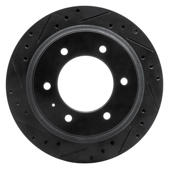 R1 Concepts® - eLINE™ Drilled and Slotted 1-Piece Brake Rotor