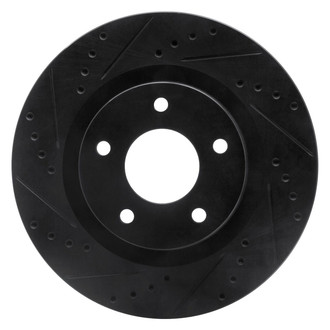 R1 Concepts® - eLINE™ Drilled and Slotted 1-Piece Brake Rotor