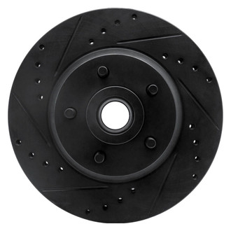 R1 Concepts® - eLINE™ Drilled and Slotted 1-Piece Front Brake Rotor