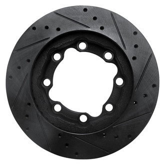 R1 Concepts® - eLINE™ Drilled and Slotted 1-Piece Front Brake Rotor