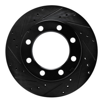 R1 Concepts® - eLINE™ Drilled and Slotted 1-Piece Front Brake Rotor