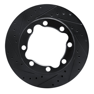 R1 Concepts® - eLINE™ Drilled and Slotted 1-Piece Front Brake Rotor