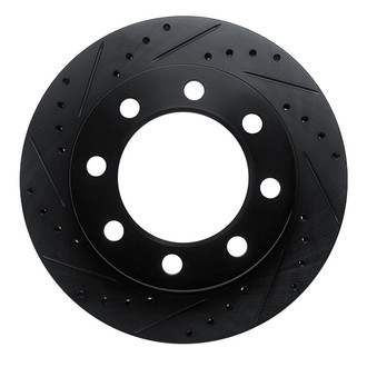 R1 Concepts® - eLINE™ Drilled and Slotted 1-Piece Front Brake Rotor