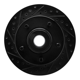 R1 Concepts® - eLINE™ Drilled and Slotted 1-Piece Front Driver Side Brake Rotor