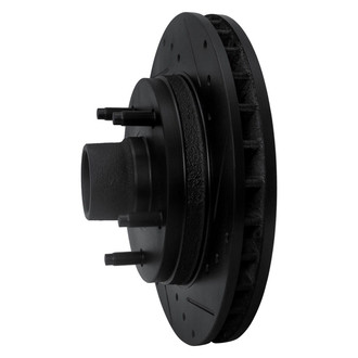 R1 Concepts® - eLINE™ Drilled and Slotted 1-Piece Front Passenger Side Brake Rotor
