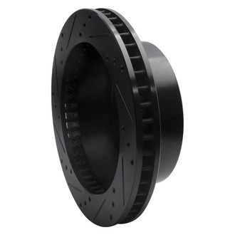 R1 Concepts® - eLINE™ Drilled and Slotted 1-Piece Front Passenger Side Brake Rotor