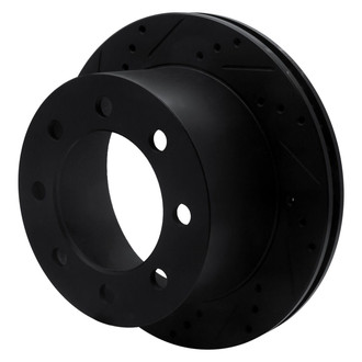 R1 Concepts® - eLINE™ Drilled and Slotted 1-Piece Rear Driver Side Brake Rotor