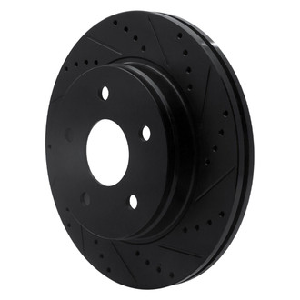 R1 Concepts® - eLINE™ Drilled and Slotted 1-Piece Front Passenger Side Brake Rotor