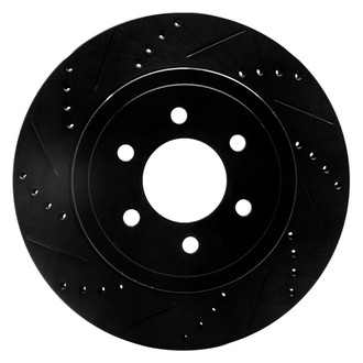 R1 Concepts® - eLINE™ Drilled and Slotted 1-Piece Brake Rotor