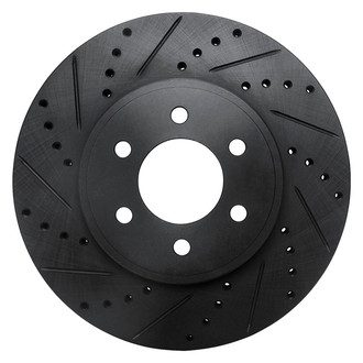 R1 Concepts® - eLINE™ Drilled and Slotted 1-Piece Brake Rotor