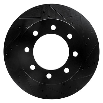 R1 Concepts® - eLINE™ Drilled and Slotted 1-Piece Front Passenger Side Brake Rotor