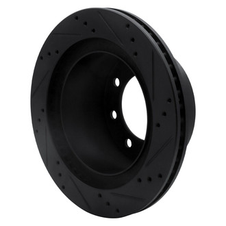 R1 Concepts® - eLINE™ Drilled and Slotted 1-Piece Rear Driver Side Brake Rotor
