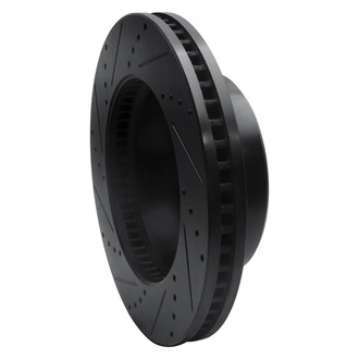 R1 Concepts® - eLINE™ Drilled and Slotted 1-Piece Front Passenger Side Brake Rotor