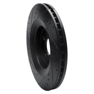 R1 Concepts® - eLINE™ Drilled and Slotted 1-Piece Front Passenger Side Brake Rotor