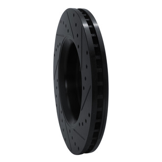 R1 Concepts® - eLINE™ Drilled and Slotted 1-Piece Front Driver Side Brake Rotor