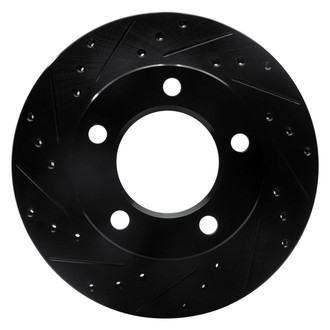 R1 Concepts® - eLINE™ Drilled and Slotted 1-Piece Front Brake Rotor