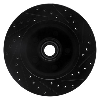 R1 Concepts® - eLINE™ Drilled and Slotted 1-Piece Front Brake Rotor