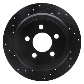 R1 Concepts® - eLINE™ Drilled and Slotted 1-Piece Brake Rotor