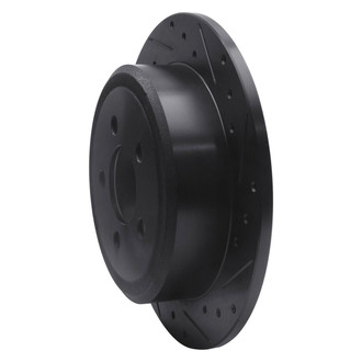 R1 Concepts® - eLINE™ Drilled and Slotted 1-Piece Rear Passenger Side Brake Rotor