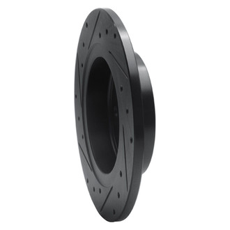 R1 Concepts® - eLINE™ Drilled and Slotted 1-Piece Rear Passenger Side Brake Rotor