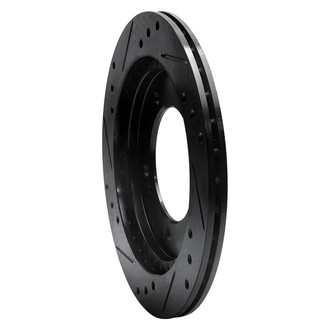 R1 Concepts® - eLINE™ Drilled and Slotted 1-Piece Front Passenger Side Brake Rotor