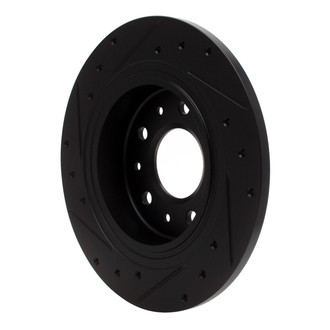 R1 Concepts® - eLINE™ Drilled and Slotted 1-Piece Rear Passenger Side Brake Rotor