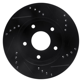 R1 Concepts® - eLINE™ Drilled and Slotted 1-Piece Brake Rotor