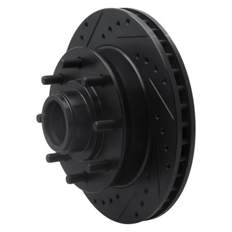 R1 Concepts® - eLINE™ Drilled and Slotted 1-Piece Front Driver Side Brake Rotor