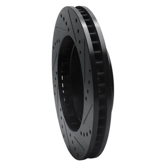 R1 Concepts® - eLINE™ Drilled and Slotted 1-Piece Front Driver Side Brake Rotor