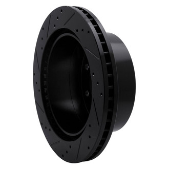 R1 Concepts® - eLINE™ Drilled and Slotted 1-Piece Rear Passenger Side Brake Rotor
