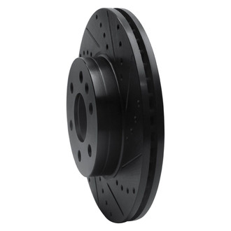 R1 Concepts® - eLINE™ Drilled and Slotted 1-Piece Front Passenger Side Brake Rotor
