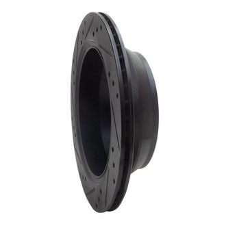 R1 Concepts® - eLINE™ Drilled and Slotted 1-Piece Rear Passenger Side Brake Rotor