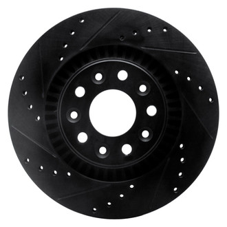 R1 Concepts® - eLINE™ Drilled and Slotted 1-Piece Brake Rotor