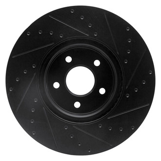 R1 Concepts® - eLINE™ Drilled and Slotted 1-Piece Brake Rotor