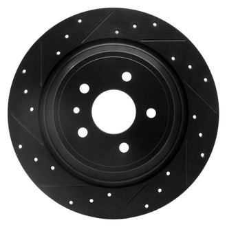 R1 Concepts® - eLINE™ Drilled and Slotted 1-Piece Brake Rotor