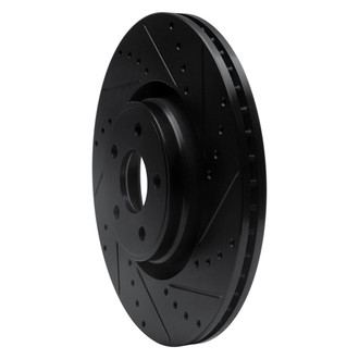 R1 Concepts® - eLINE™ Drilled and Slotted 1-Piece Front Passenger Side Brake Rotor