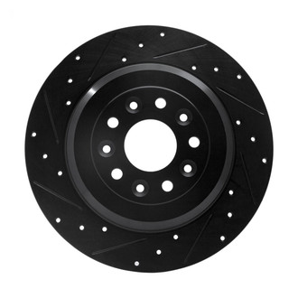 R1 Concepts® - eLINE™ Drilled and Slotted 1-Piece Brake Rotor