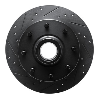 R1 Concepts® - eLINE™ Drilled and Slotted 1-Piece Front Brake Rotor