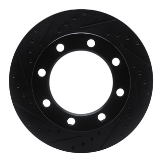 R1 Concepts® - eLINE™ Drilled and Slotted 1-Piece Front Driver Side Brake Rotor