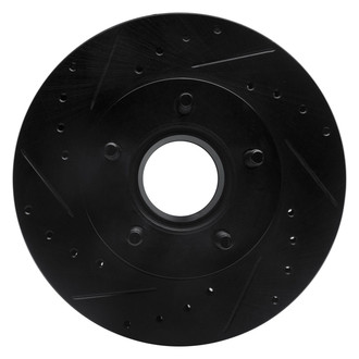 R1 Concepts® - eLINE™ Drilled and Slotted 1-Piece Front Brake Rotor