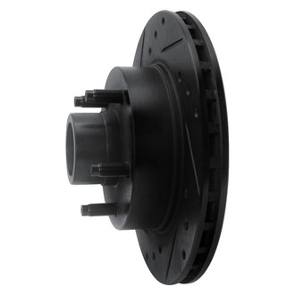 R1 Concepts® - eLINE™ Drilled and Slotted 1-Piece Front Driver Side Brake Rotor