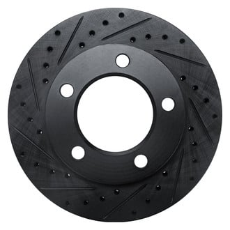 R1 Concepts® - eLINE™ Drilled and Slotted 1-Piece Front Brake Rotor