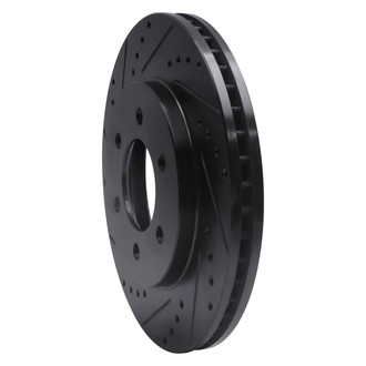 R1 Concepts® - eLINE™ Drilled and Slotted 1-Piece Front Driver Side Brake Rotor