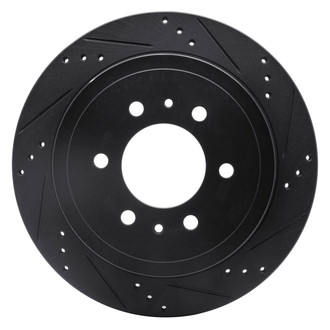 R1 Concepts® - eLINE™ Drilled and Slotted 1-Piece Brake Rotor