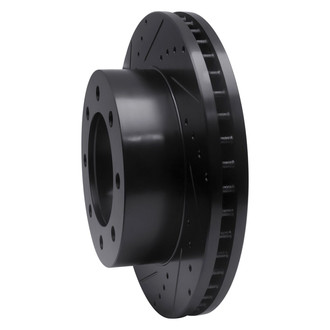 R1 Concepts® - eLINE™ Drilled and Slotted 1-Piece Front Driver Side Brake Rotor