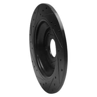 R1 Concepts® - eLINE™ Drilled and Slotted 1-Piece Rear Passenger Side Brake Rotor