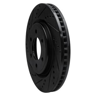 R1 Concepts® - eLINE™ Drilled and Slotted 1-Piece Front Driver Side Brake Rotor