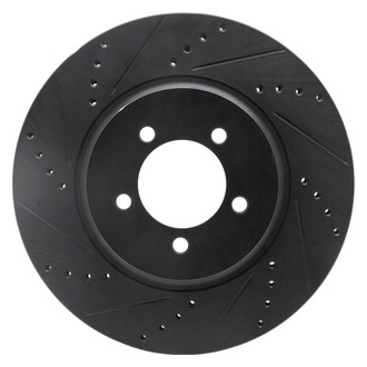 R1 Concepts® - eLINE™ Drilled and Slotted 1-Piece Brake Rotor